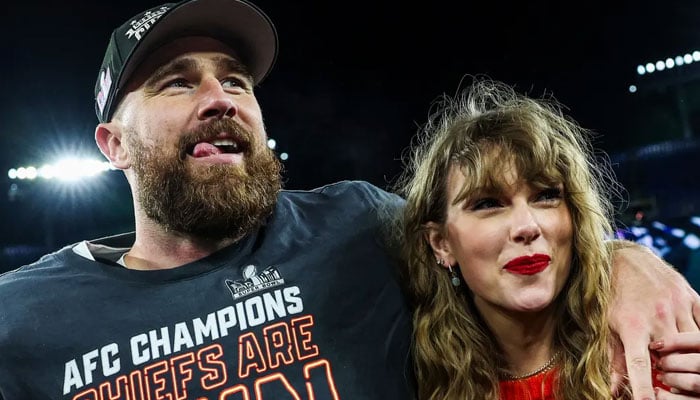 Taylor Swifts beau Travis Kelce addressses movie offer rumours