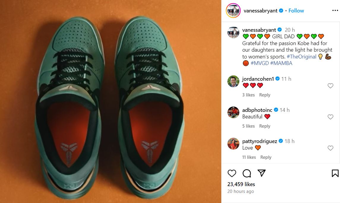 Vanessa Bryant collaborates to keep late Kobe Bryants memory alive
