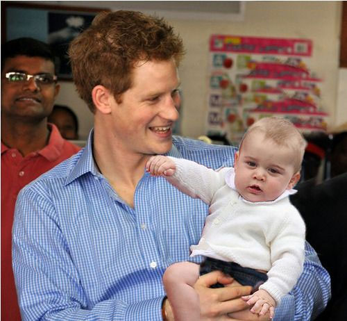 Prince Harry facing a sad life with no relationship what so ever with Prince George