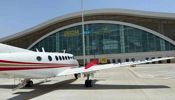 Calibration Aircraft makes successful test landing at Gwadar airport