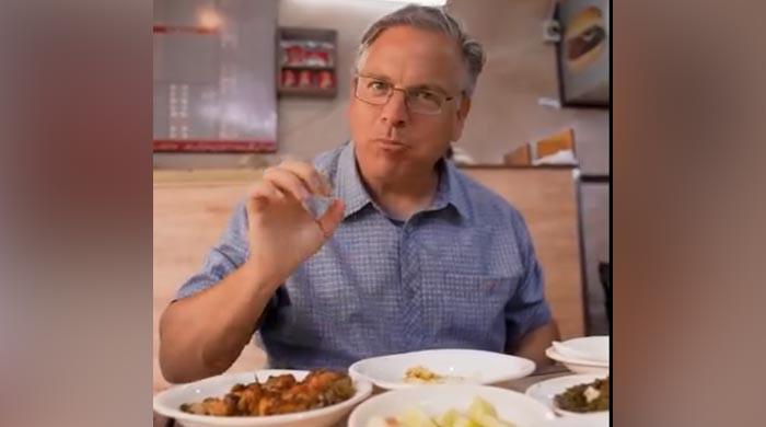 WATCH: After visiting Burns Road, US Ambassador Blome 'decides' to move to Karachi