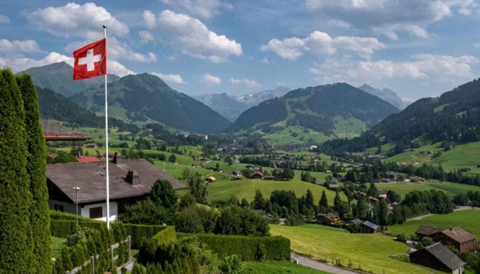 This undated photo shows a breathtaking scene from Switzerland. —AFP/File