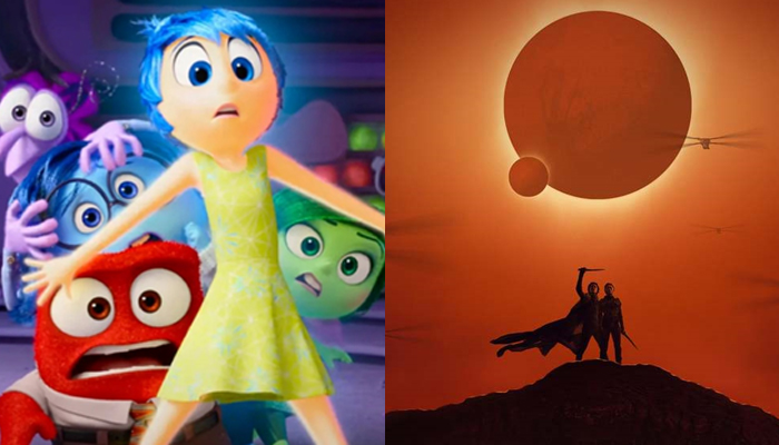 Inside Out 2 dethrones Dune: Part Two as top film of 2024