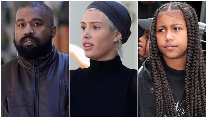 Kanye West took out some time to hang out with daughter North West amid Bianca Censori trip