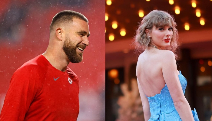 Photo: Taylor Swift proud as Travis Kelce stands up for her: Source