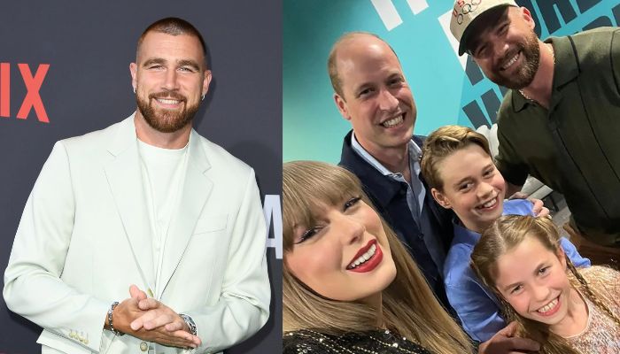 Taylor Swifts boyfriend Travis Kelce impressed by Princess Charlotte