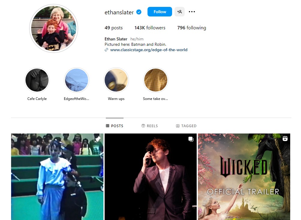 Ethan Slater snubs Ariana Grande on birthday after she soft launches him