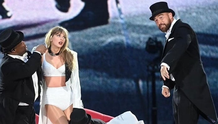 Travis Kelces Eras tour debut with Taylor Swift hints at bright future together
