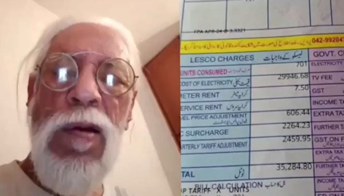 Pakistans veteran actor Rashid Mehmood. — Screengrab