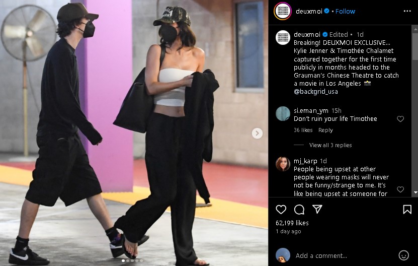 Kylie Jenner and Timothée Chalamet enjoyed romantic date on Friday