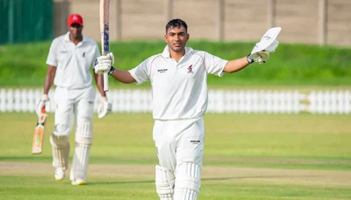 Pakistani-origin cricketer Antum Naqvi. — Zimbabwe Cricket