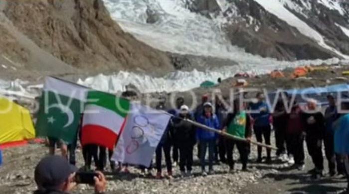 Italy, Pakistan women climbers reach K2 base camp Italy, Pakistan women climbers reach K2 base camp
