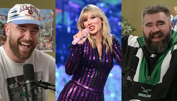 The Kelce brothers decide to take a break from their podcast, while Travis keeps making appearances at Taylors concerts