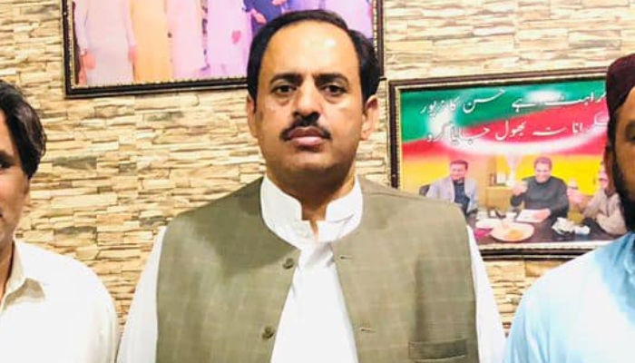 Pakistan Tehreek-e-Insaf (PTI) Islamabad President Aamir Mughal posing for a picture on July 3, 2024. —Facebook/ Aamir Mughal NA 46 - PTI Islamabad