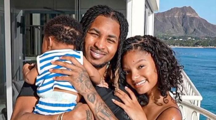 Halle Bailey and DDG's son Halo makes his social media debut