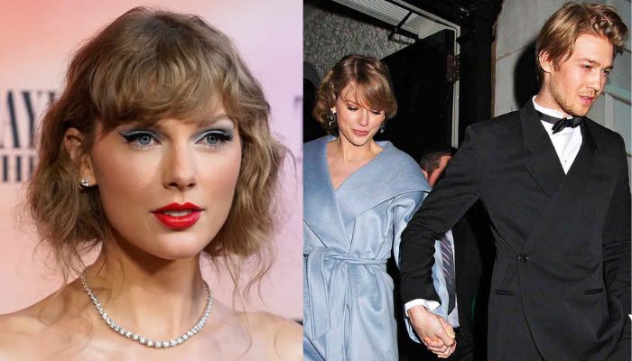 How did Taylor Swift react to Joe Alwyns comments about their past?