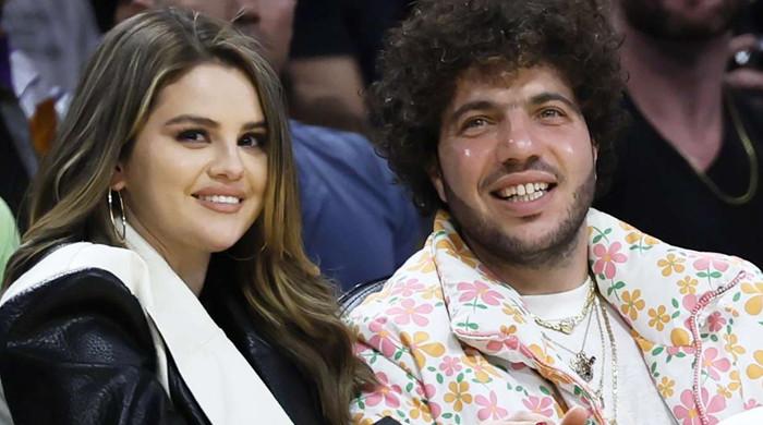 Selena Gomez posts a cuddling snap with her boyfriend Benny Blanco