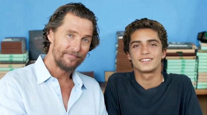 Matthew McConaughey marks son Levi's 16th birthday