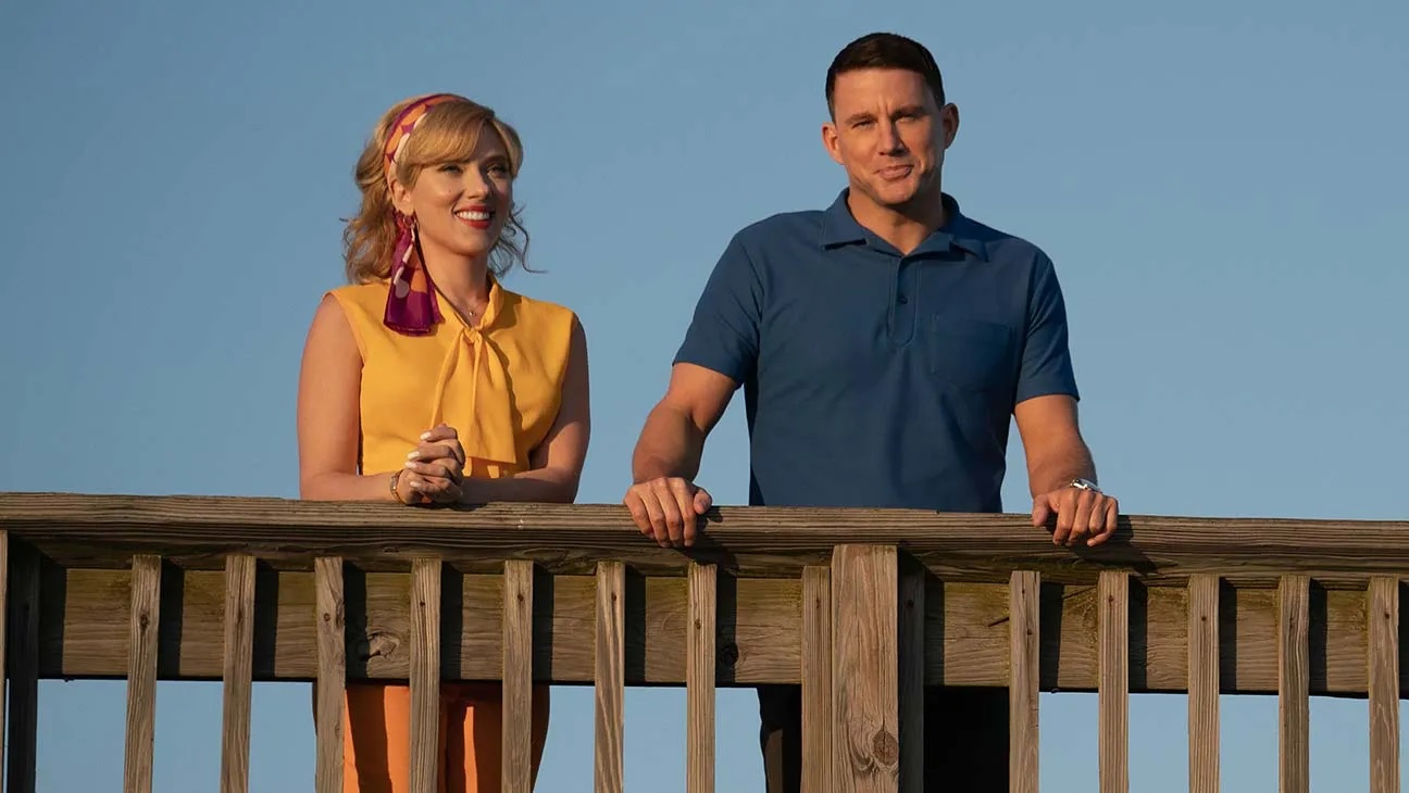 Scarlett Johansson and Channing Tatum star together in Fly Me To The Moon