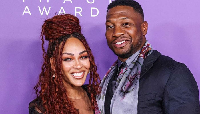 Meagan Good, Jonathan Majors keep romance secret at start