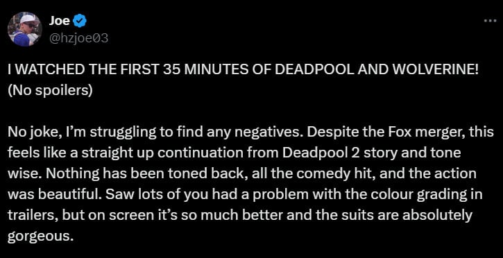 Few minutes of Deadpool & Wolverine blows away audience mind