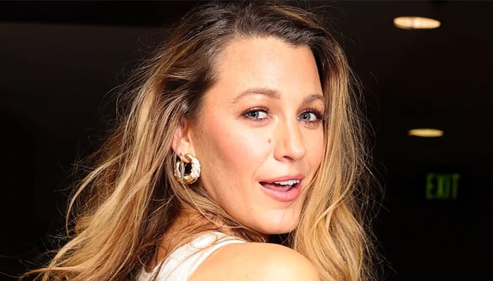 Blake Lively reveals her DIY skills as she handmade floral jeans