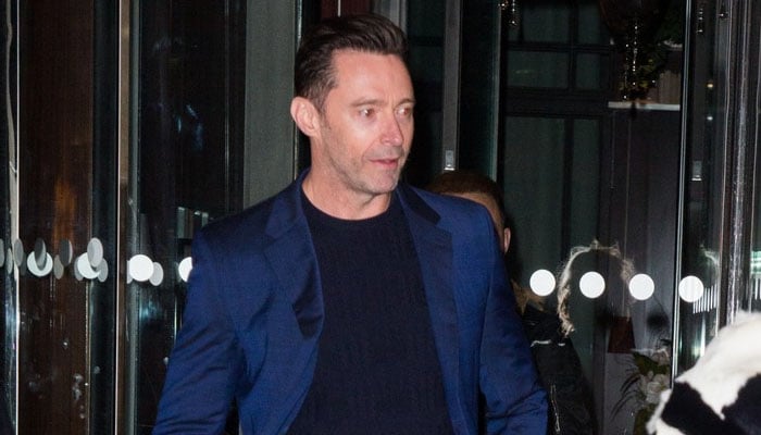 Hugh Jackman makes dapper appearance at Tennis Championships