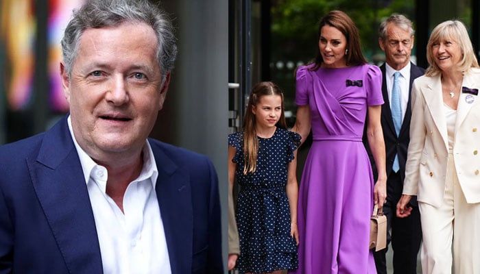 Piers Morgan reacts to Kate Middletons Wimbledon appearance