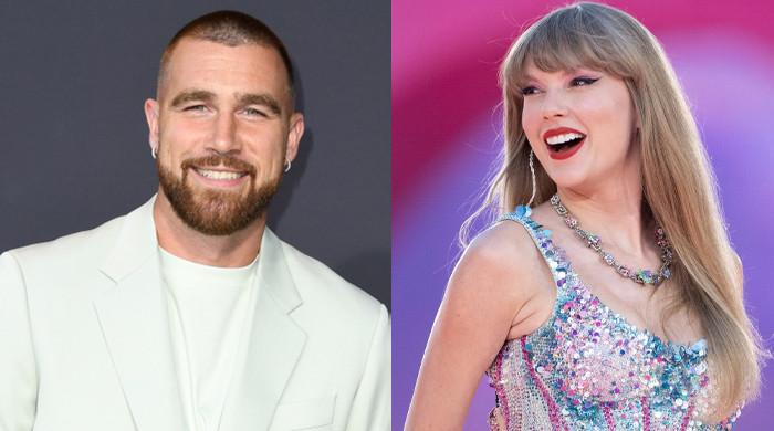 Taylor Swift, Travis Kelce prove to be power couple at Kids' Choice Awards