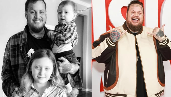 Jelly Roll makes rare appearance with children at Kids Choice Award