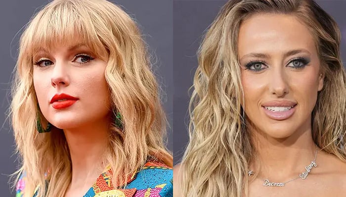 Taylor Swift showers pregnant Brittany Mahomes with love & hugs