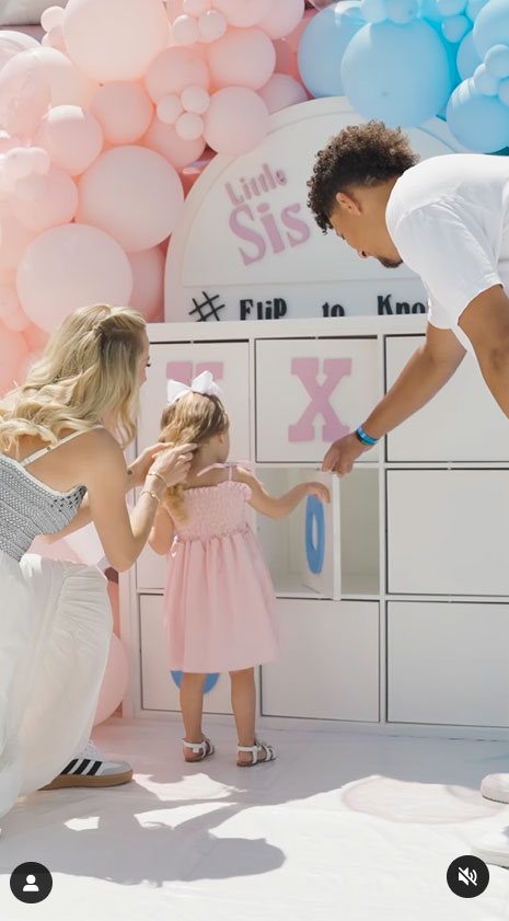 Patrick Mahomes, wife Brittany Mahomes reveal the gender of their third baby