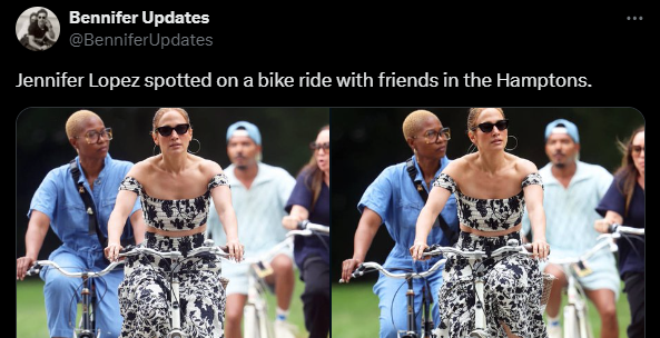 Jennifer Lopez takes on the summer in style amid divorce rumors