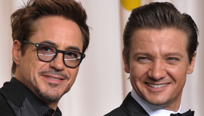 Photo: Jeremy Renner reacts to Robert Downey Jr.s return to MCU