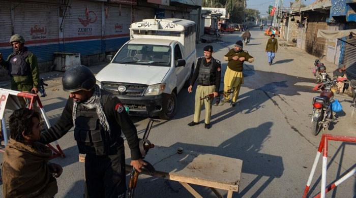 2 policemen, 1 civilian martyred after terrorists attack police checkpoint in KP's Khyber district