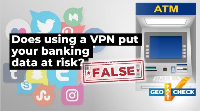 Fact-check: Experts confirm VPNs do not put your banking data at risk