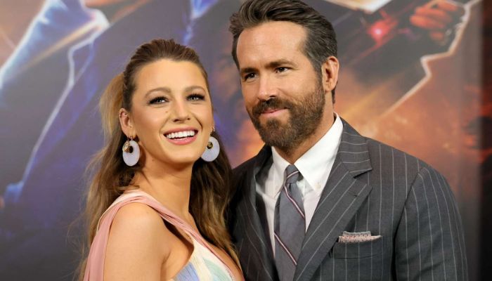 Blake lively adds floral touch to Deadpool mask at home