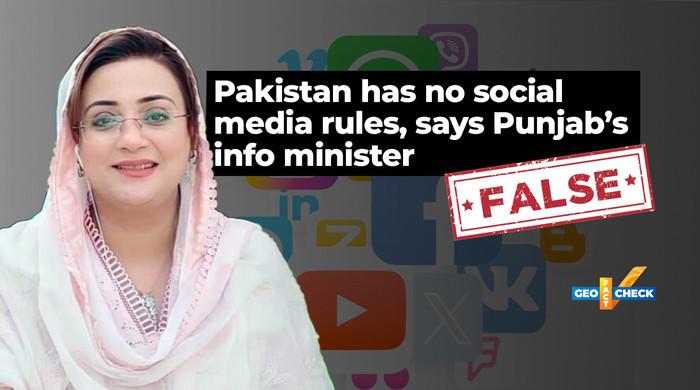 Fact-check: Contrary to Punjab minister's claim, rules for social media do exist in Pakistan