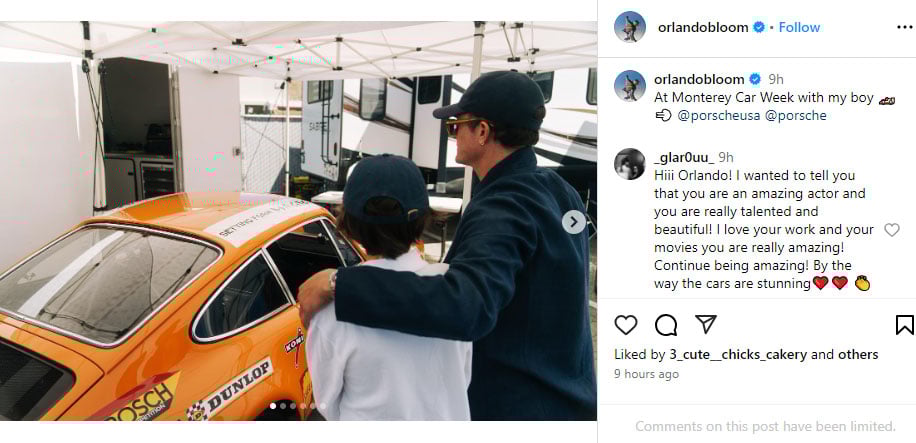 Orlando Bloom cherishes sweet moments with son Flynn