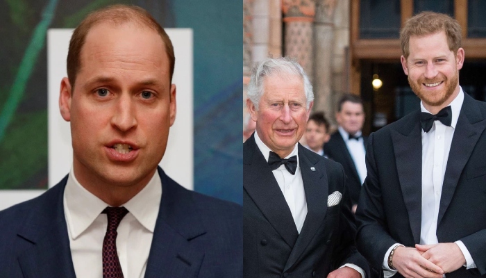 Prince William breaks silence over Charles-Harry peace talks