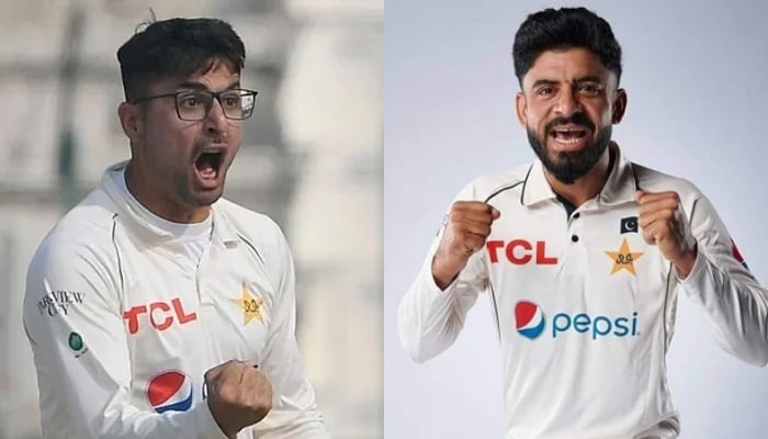 Pakistani Mysteries Abrar Ahmed and Kamran Ghulam. — AFP/PCB/Archives
