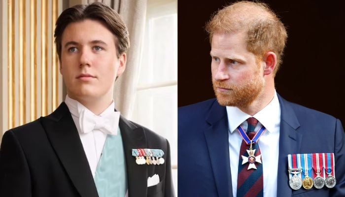 Is Crown Prince Christian following in Prince Harrys footsteps?