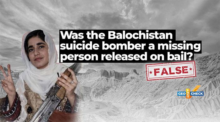 Fact-check: False claims link Balochistan woman suicide bomber to missing person
