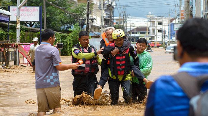 Hanoi flooded by swollen river as Typhoon Yagi leaves 179 dead