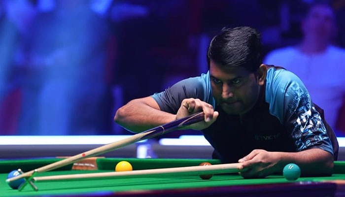 Pakistani snooker player Asjad Iqbal. — Facebook/asjad.iqbal.7737