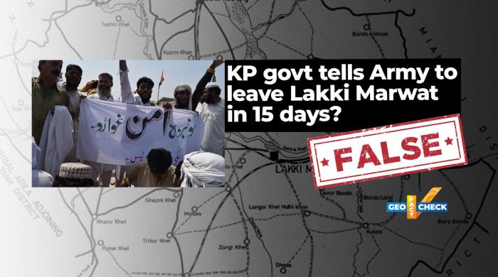 Fact-check: No decision made to withdraw army from Lakki Marwat