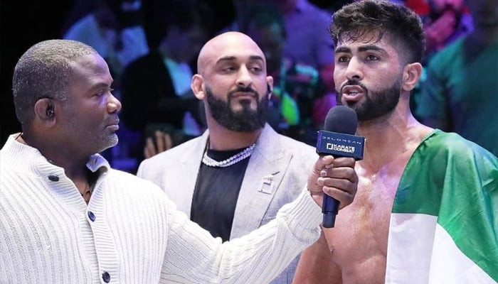 Talib Rind Shahzaib Rind receives heroic welcome after clinching world title