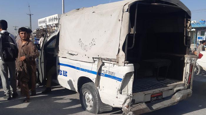 Two cops, 10 others injured in Quetta explosion targeting police vehicle