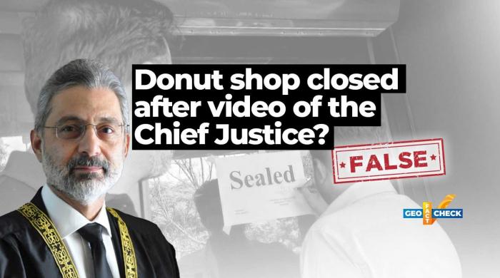 Fact-check: No, donut shop not sealed following incident involving chief justice
