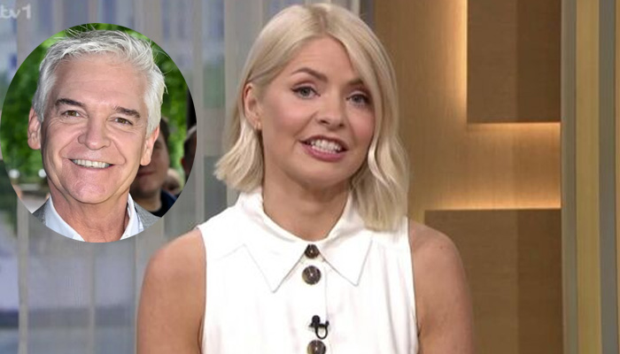 Holly Willoughby stays nonchalant about Phillip Schofields swipe